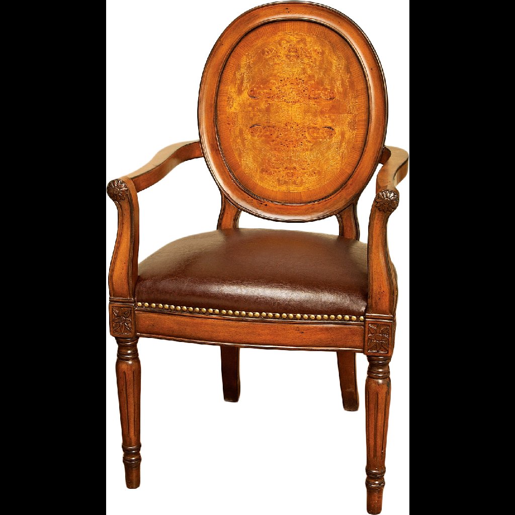 Danny's Fine Porcelain Home Decor Danny's Fine Porcelain Arm Chair - Ravenna
