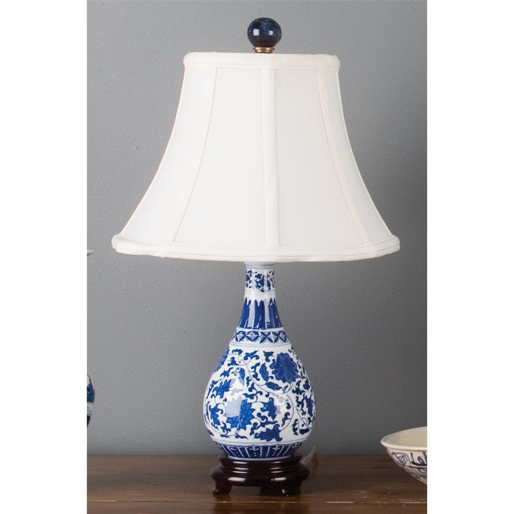 Danny's Fine Porcelain Home Decor Danny's Fine Porcelain B/W Lamp