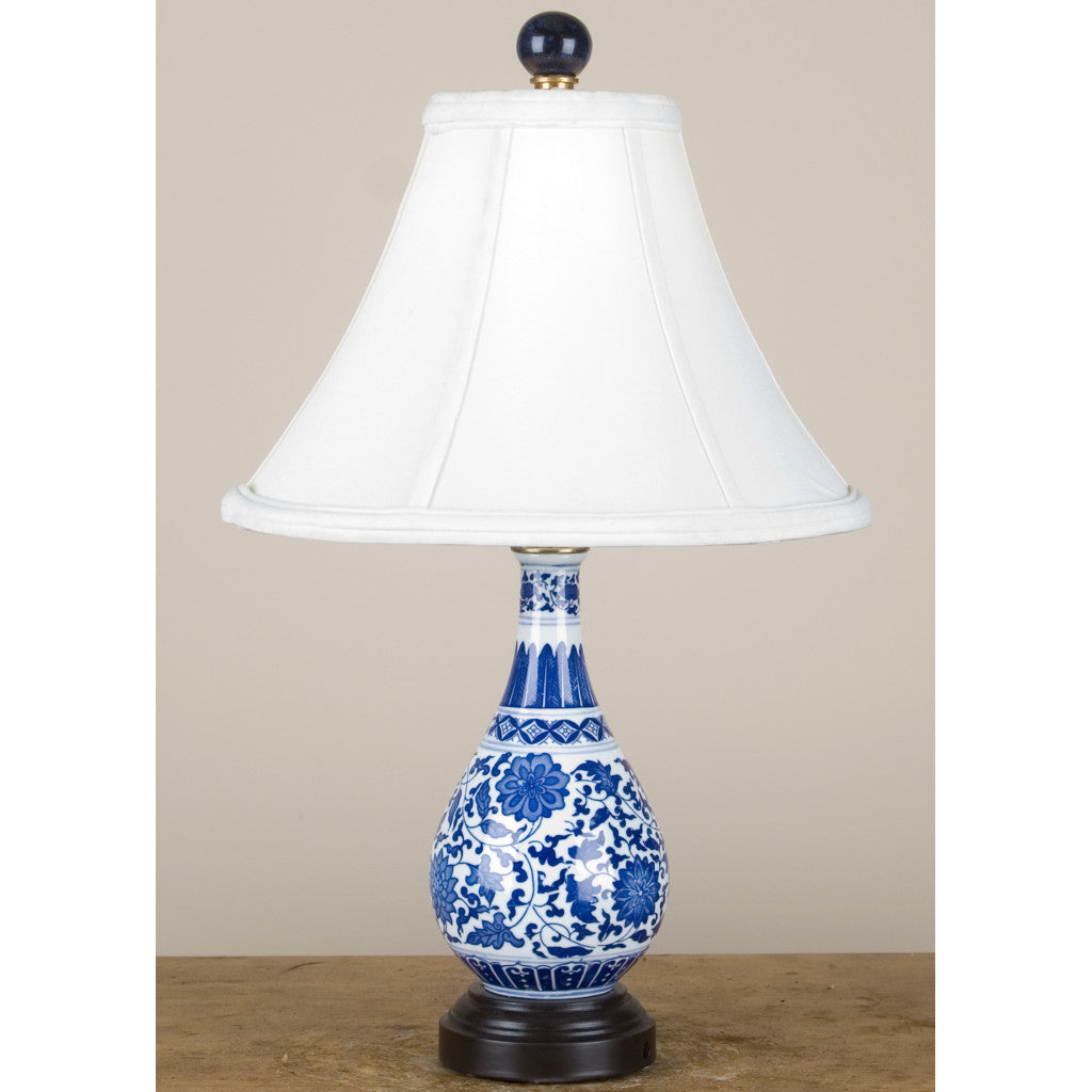 Danny's Fine Porcelain Home Decor Danny's Fine Porcelain B/W Lamp