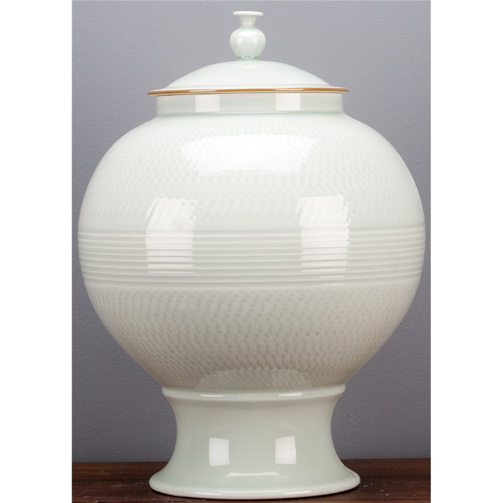 Danny's Fine Porcelain Home Decor Danny's Fine Porcelain Ballon Jar - Sky 50447