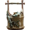 Danny's Fine Porcelain Home Decor Danny's Fine Porcelain Bamboo Bucket With Frogs (Artisan Crafted) KW300-07