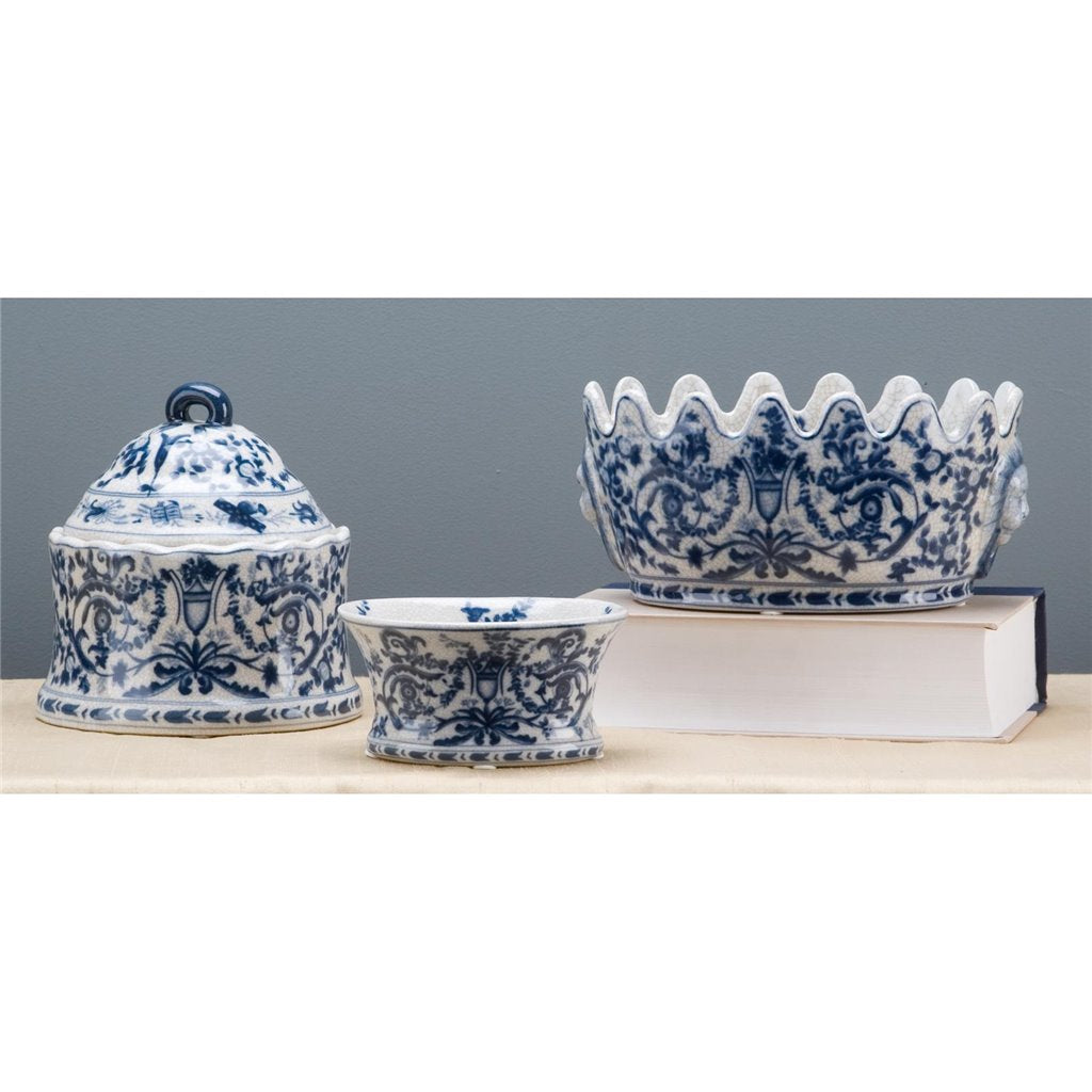 Danny's Fine Porcelain Home Decor Danny's Fine Porcelain Basin-Azure Casey