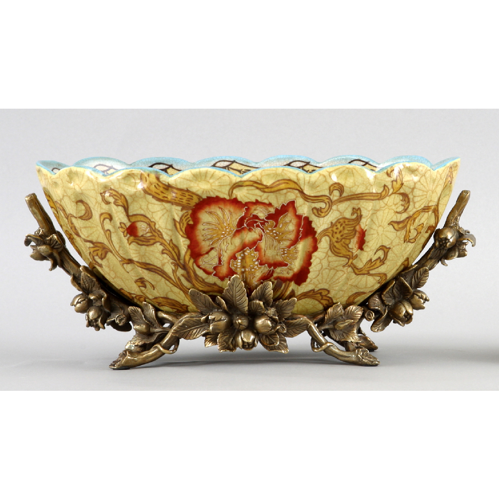 Danny's Fine Porcelain Home Decor Danny's Fine Porcelain Basin W/ Handle -Montgomery