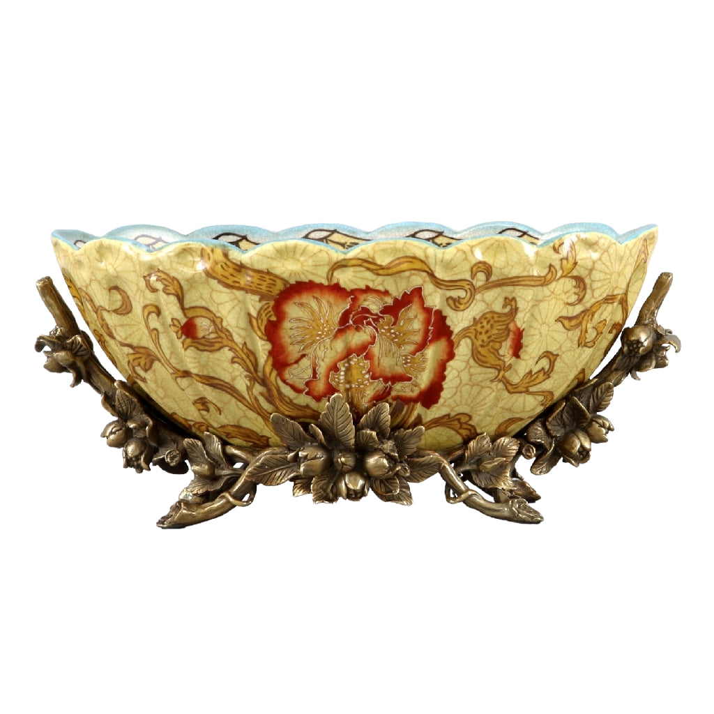 Danny's Fine Porcelain Home Decor Danny's Fine Porcelain Basin W/ Handle -Montgomery