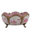 Danny's Fine Porcelain Home Decor Danny's Fine Porcelain Basin With Bronze-Pink Willow 14269