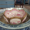 Danny's Fine Porcelain Home Decor Danny's Fine Porcelain Basin With Bronze-Pink Willow 14269