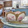 Danny's Fine Porcelain Home Decor Danny's Fine Porcelain Basin With Bronze-Pink Willow 14269