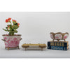 Danny's Fine Porcelain Home Decor Danny's Fine Porcelain Basin With Bronze-Pink Willow 14269