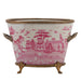 Danny's Fine Porcelain Home Decor Danny's Fine Porcelain Basin With Bronze-Pink Willow 14270