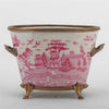 Danny's Fine Porcelain Home Decor Danny's Fine Porcelain Basin With Bronze-Pink Willow 14270