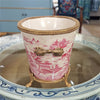 Danny's Fine Porcelain Home Decor Danny's Fine Porcelain Basin With Bronze-Pink Willow 14270