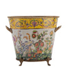 Danny's Fine Porcelain Home Decor Danny's Fine Porcelain Basin With Bronze-Wild Breeze 14272