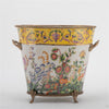 Danny's Fine Porcelain Home Decor Danny's Fine Porcelain Basin With Bronze-Wild Breeze 14272