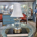 Danny's Fine Porcelain Home Decor Danny's Fine Porcelain Battery Rechargeable Touch Lamp – Blue & White Floral (Min 2)