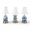 Danny's Fine Porcelain Home Decor Danny's Fine Porcelain Battery Rechargeable Touch Lamp – Blue & White Floral (Min 2)