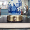 Danny's Fine Porcelain Home Decor Danny's Fine Porcelain Battery Rechargeable Touch Lamp – Blue & White Garden Scene (Min 2)