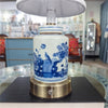 Danny's Fine Porcelain Home Decor Danny's Fine Porcelain Battery Rechargeable Touch Lamp – Blue & White Garden Scene (Min 2)
