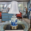 Danny's Fine Porcelain Home Decor Danny's Fine Porcelain Battery Rechargeable Touch Lamp – Blue & White Garden Scene (Min 2)