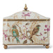 Danny's Fine Porcelain Home Decor Danny's Fine Porcelain Bird Pattern Hinged Box with Bronze Ormolu Spring Bloosom Collection