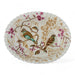Danny's Fine Porcelain Home Decor Danny's Fine Porcelain Bird Pattern Oval Basin with Bronze Ormolu in Spring Blossoms