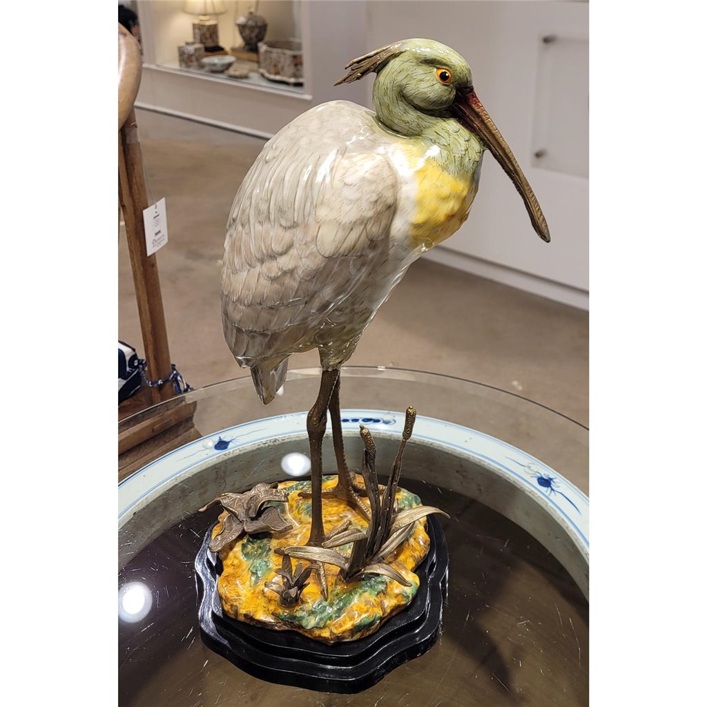Danny's Fine Porcelain Home Decor Danny's Fine Porcelain Bird Spoonbill Egret 60135