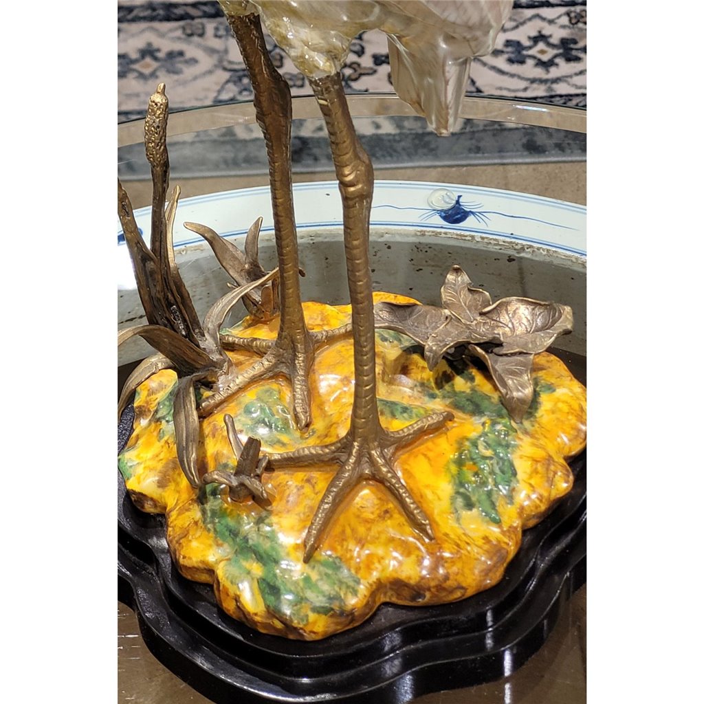 Danny's Fine Porcelain Home Decor Danny's Fine Porcelain Bird Spoonbill Egret 60135