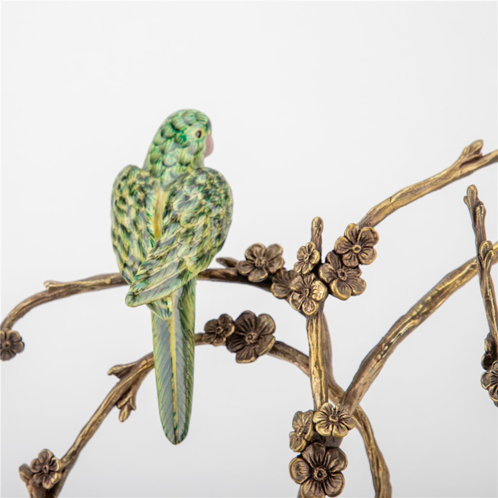 Danny's Fine Porcelain Home Decor Danny's Fine Porcelain Birds On Tree Branch Bronze 61001