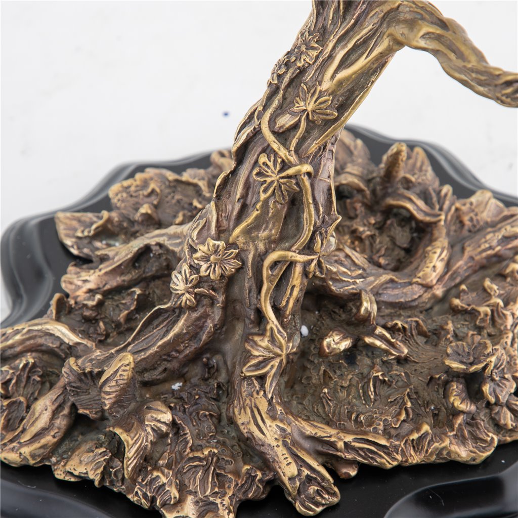 Danny's Fine Porcelain Home Decor Danny's Fine Porcelain Birds On Tree Branch Bronze 61001