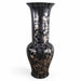 Danny's Fine Porcelain Home Decor Danny's Fine Porcelain Black Floral Vase - CLOSEOUT