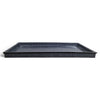 Danny's Fine Porcelain Home Decor Danny's Fine Porcelain Black Rectangular Traylong Rectangular Black Tray with A - CLOSEOUT SAMPLE SALE
