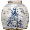Danny's Fine Porcelain Home Decor Danny's Fine Porcelain Blue And White Bulb Lidded Jar (Classic) 50239