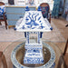 Danny's Fine Porcelain Home Decor Danny's Fine Porcelain Blue And White Lantern With Base (2 Sections) 50819