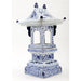 Danny's Fine Porcelain Home Decor Danny's Fine Porcelain Blue And White Lantern With Base (2 Sections) 50819