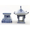 Danny's Fine Porcelain Home Decor Danny's Fine Porcelain Blue And White Lantern With Base (2 Sections) 50819