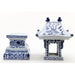 Danny's Fine Porcelain Home Decor Danny's Fine Porcelain Blue And White Lantern With Base (2 Sections) 50819