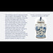 Danny's Fine Porcelain Home Decor Danny's Fine Porcelain Blue And White Lidded Lion Jar- Dragon (Classic) 50199