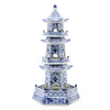 Danny's Fine Porcelain Home Decor Danny's Fine Porcelain Blue And White Pagoda(4 Sections) 50818
