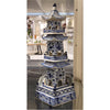 Danny's Fine Porcelain Home Decor Danny's Fine Porcelain Blue And White Pagoda(4 Sections) 50818