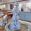 Danny's Fine Porcelain Home Decor Danny's Fine Porcelain Blue And White Pagoda(4 Sections) 50818