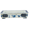 Danny's Fine Porcelain Home Decor Danny's Fine Porcelain BLUE AND WHITE RECTANGULAR BASIN (CLASSIC) 50112