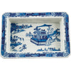 Danny's Fine Porcelain Home Decor Danny's Fine Porcelain BLUE AND WHITE RECTANGULAR BASIN (CLASSIC) 50112