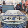 Danny's Fine Porcelain Home Decor Danny's Fine Porcelain BLUE AND WHITE RECTANGULAR BASIN (CLASSIC) 50112