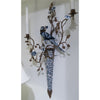 Danny's Fine Porcelain Home Decor Danny's Fine Porcelain BLUE AND WHITE WALL HANGING CANDLE STICK 30" 14074