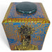 Danny's Fine Porcelain Home Decor Danny's Fine Porcelain Blue Gold Square Jar - CLOSEOUT