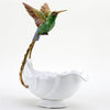 Danny's Fine Porcelain Home Decor Danny's Fine Porcelain Blue Green Hummingbird With Dish 60375