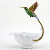Danny's Fine Porcelain Home Decor Danny's Fine Porcelain Blue Green Hummingbird With Dish 60375
