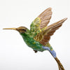 Danny's Fine Porcelain Home Decor Danny's Fine Porcelain Blue Green Hummingbird With Dish 60375