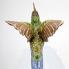 Danny's Fine Porcelain Home Decor Danny's Fine Porcelain Blue Green Hummingbird With Dish 60375