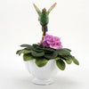 Danny's Fine Porcelain Home Decor Danny's Fine Porcelain Blue Green Hummingbird With Dish 60375