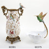 Danny's Fine Porcelain Home Decor Danny's Fine Porcelain Blue Green Hummingbird With Dish 60375